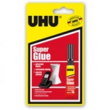 UHU Super Glue 3ml Jumbo Card (12 x 3)